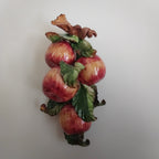 Applique in ceramica con frutta 4 pezzi