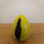 Uovo di Pasqua in ceramica con taglio 13 cm