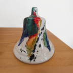 Campana di Pasqua in ceramica moderna decorata a mano