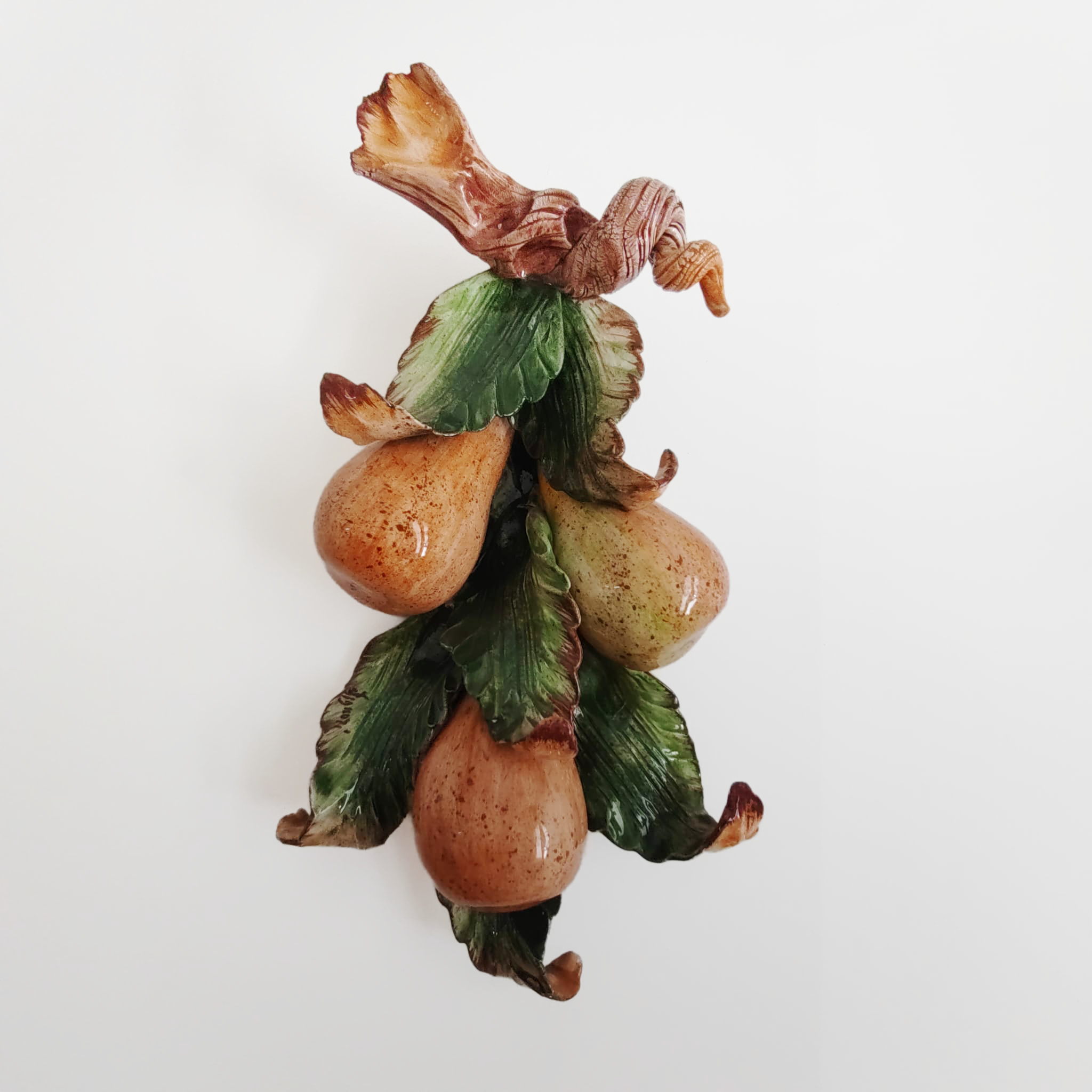 Applique in ceramica con frutta